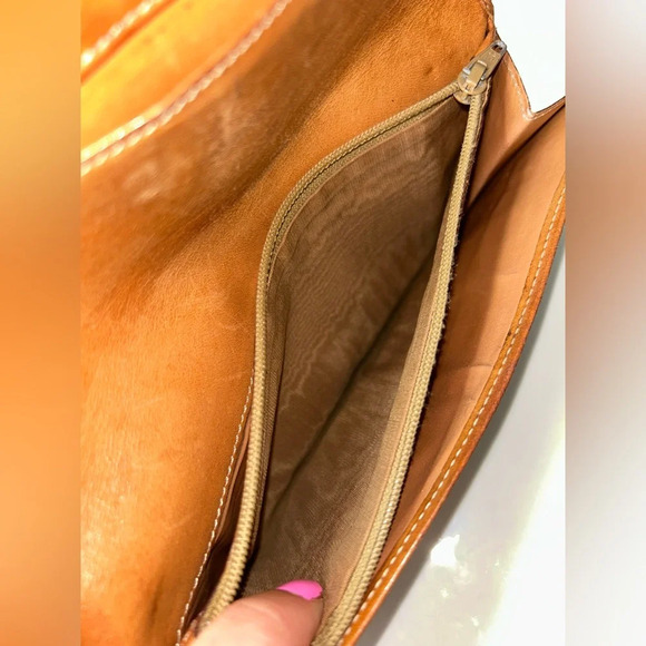 Celine Vintage Brown Macadam Continental Wallet - Picture 6 of 15